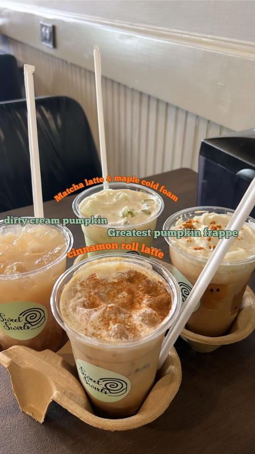 Sweet Swirls Fall Specials 2026