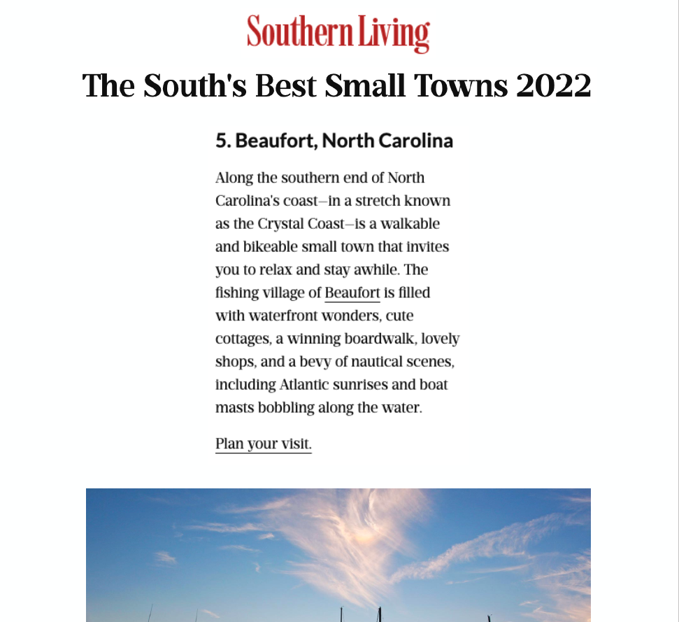 Southern Living Best Small Towns 2022