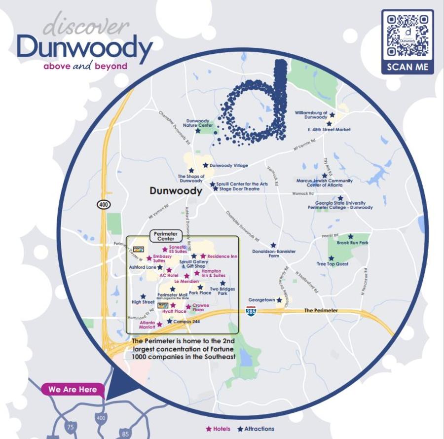 Dunwoody Map Picture