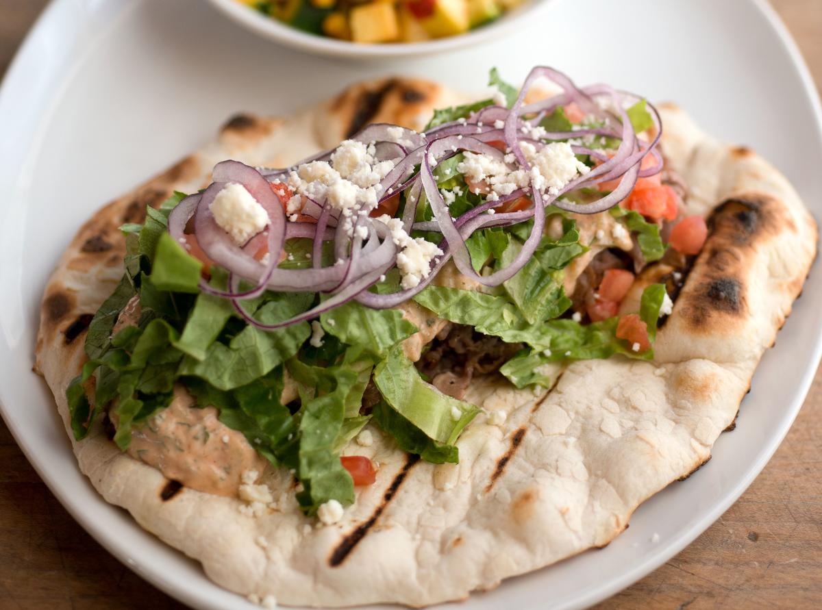 Tesuque Gyro from Pueblo Harvest Cafe