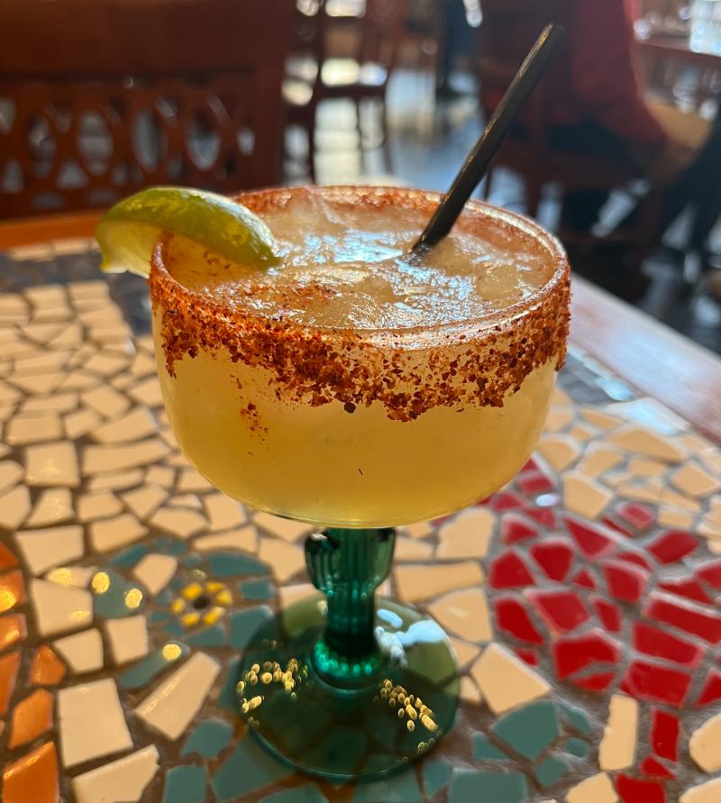 A margarita from Church Street Cafe