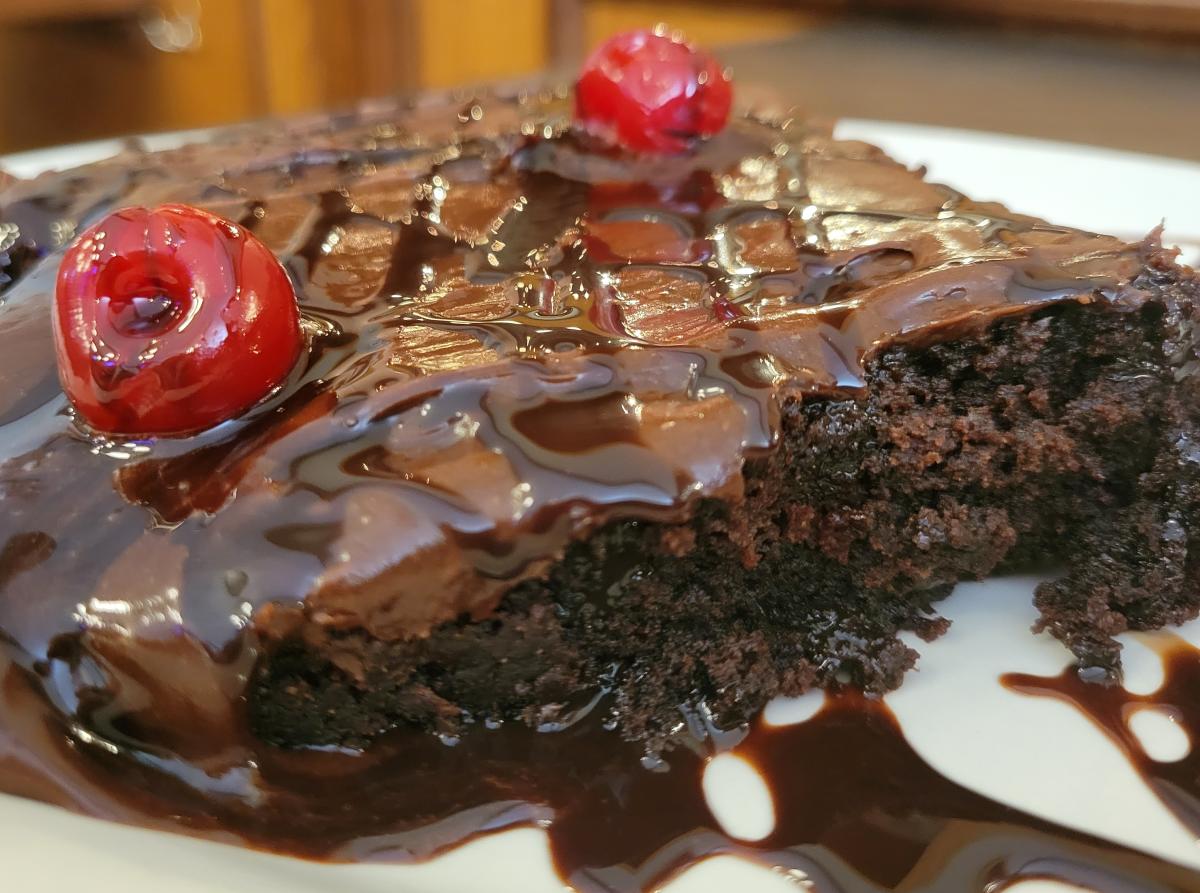LIttle Sheba brownie, Richmond Chocolate Trail