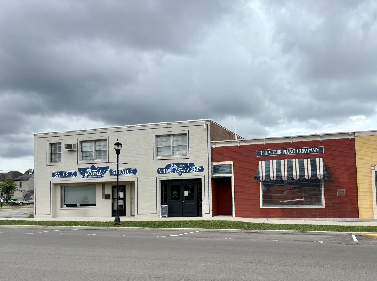 Model T Museum Richmond showroom exterior