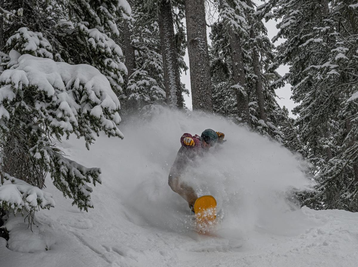 Ski Santa Fe Snowboarder