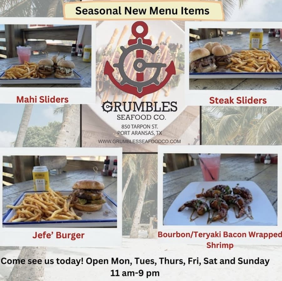 Grumbles seasonal Items