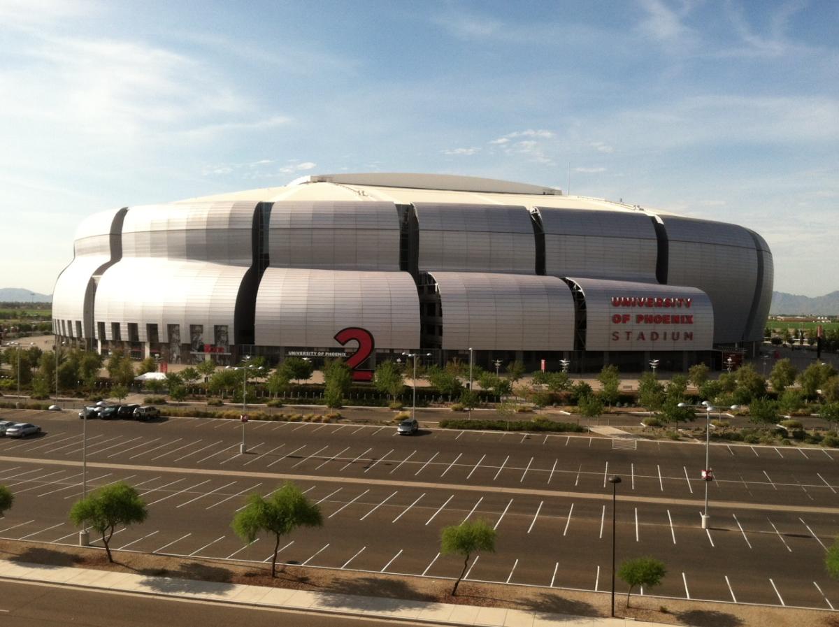 University of Phoenix Stadium in Glendale, AZ on Aug. 15, 2013