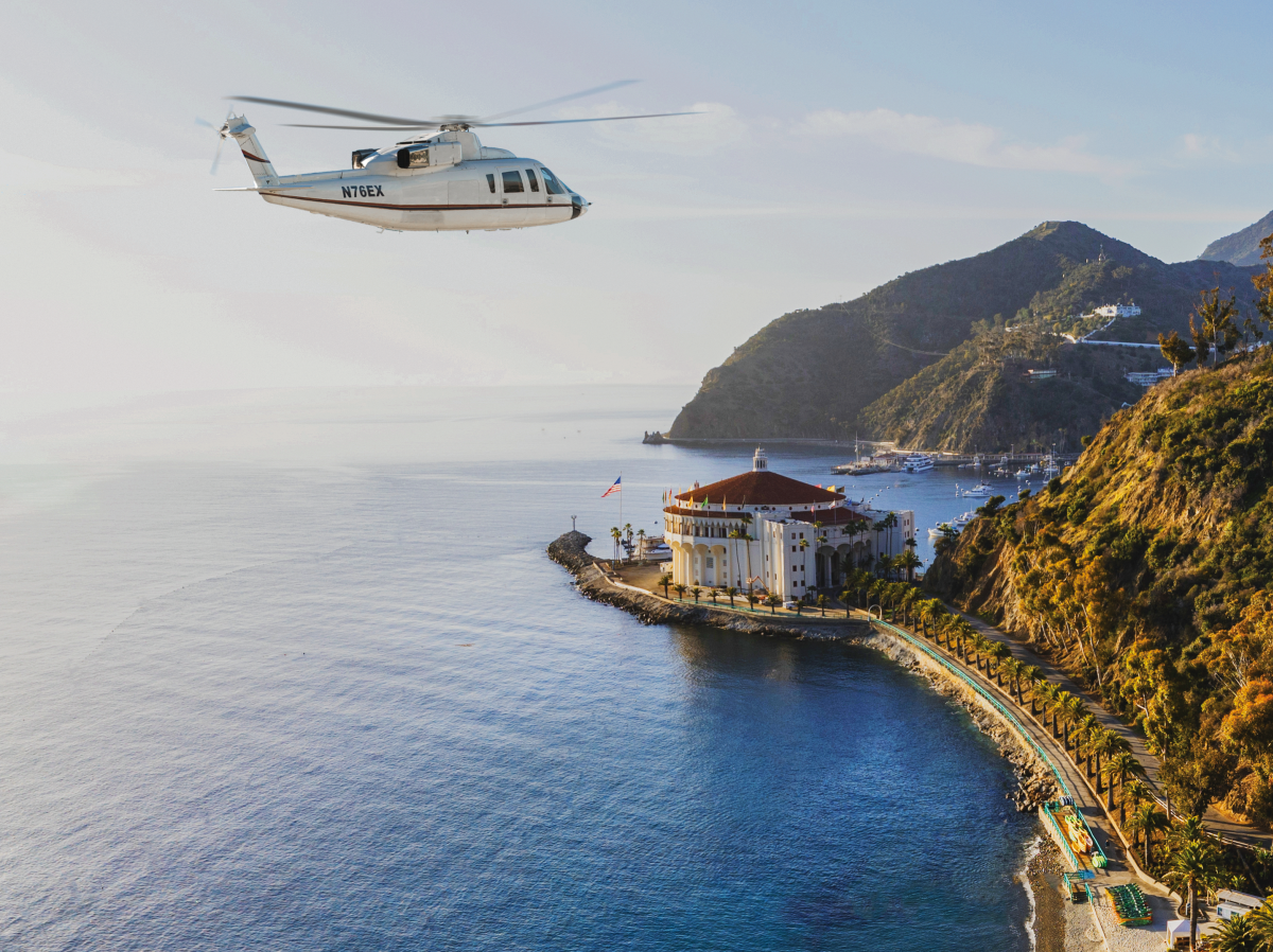 IEX Helicopter Tour to Catalina Island