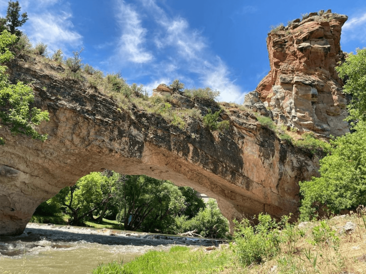 Aryes Natural Bridge, Wyoming