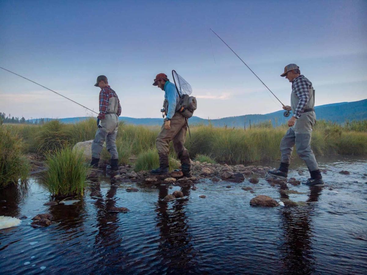 Fly fishing