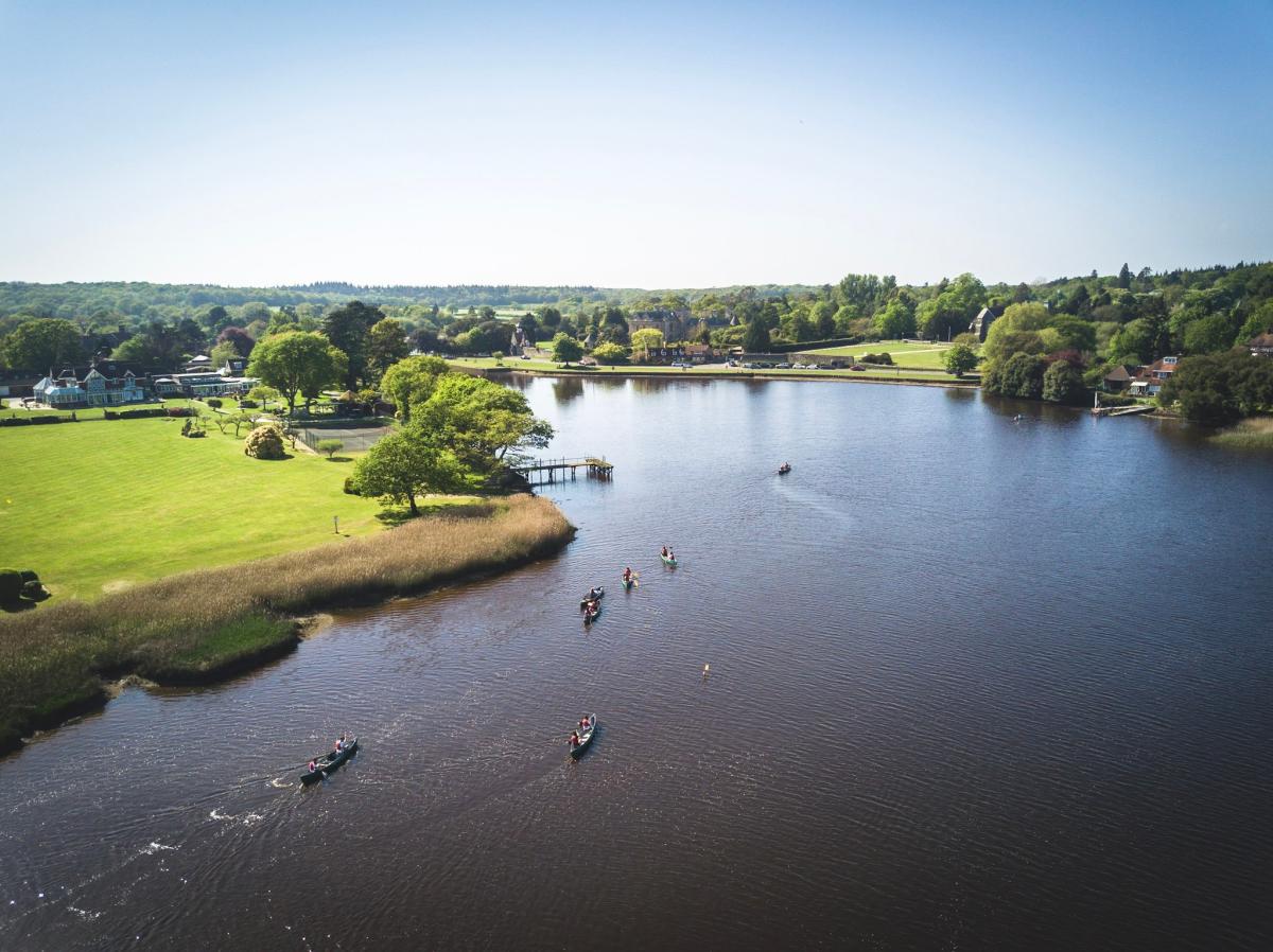 Canoeing on Beaulieu River with New Forest Activities in the New Forest