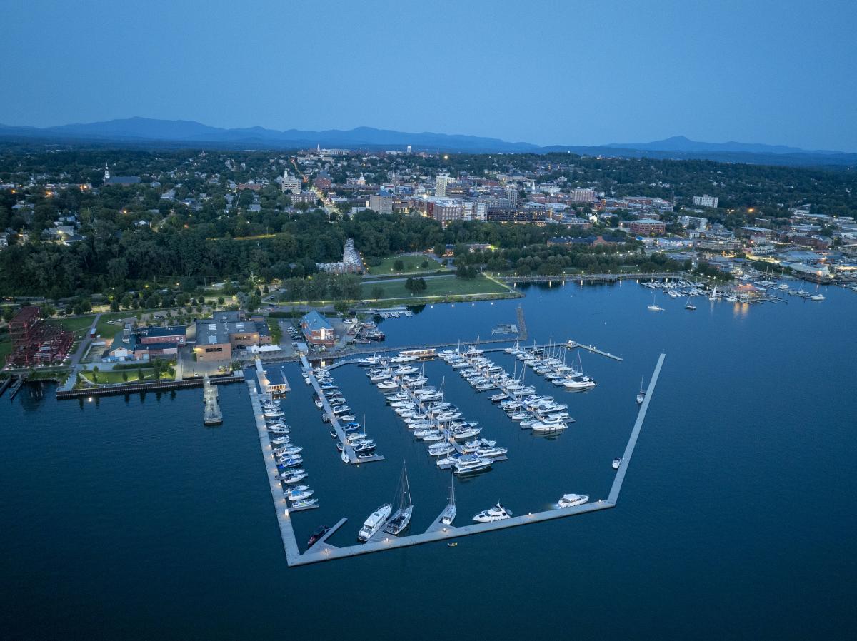 Burlington Harbor Marina - Summer