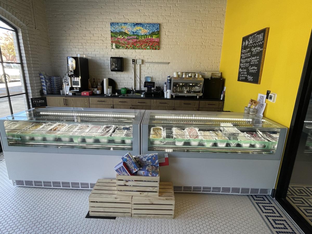 The Salty Cod gelato counter