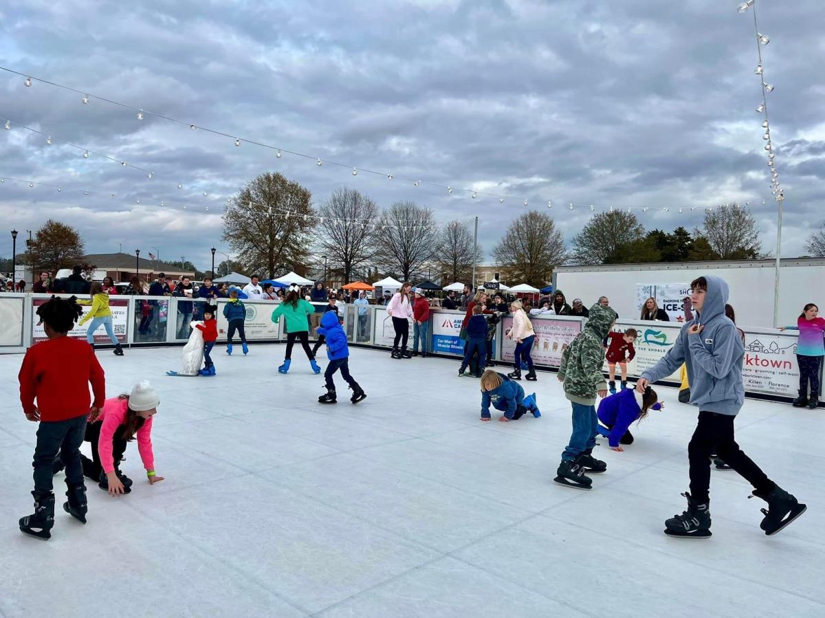 muscle shoals ice skating rink