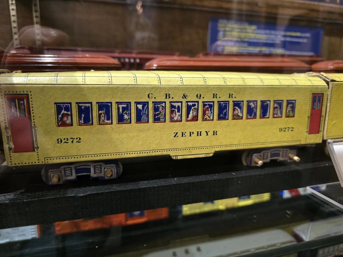 World War II Era Paper Model Trains - Allegany Museum - Cumberland Maryland
