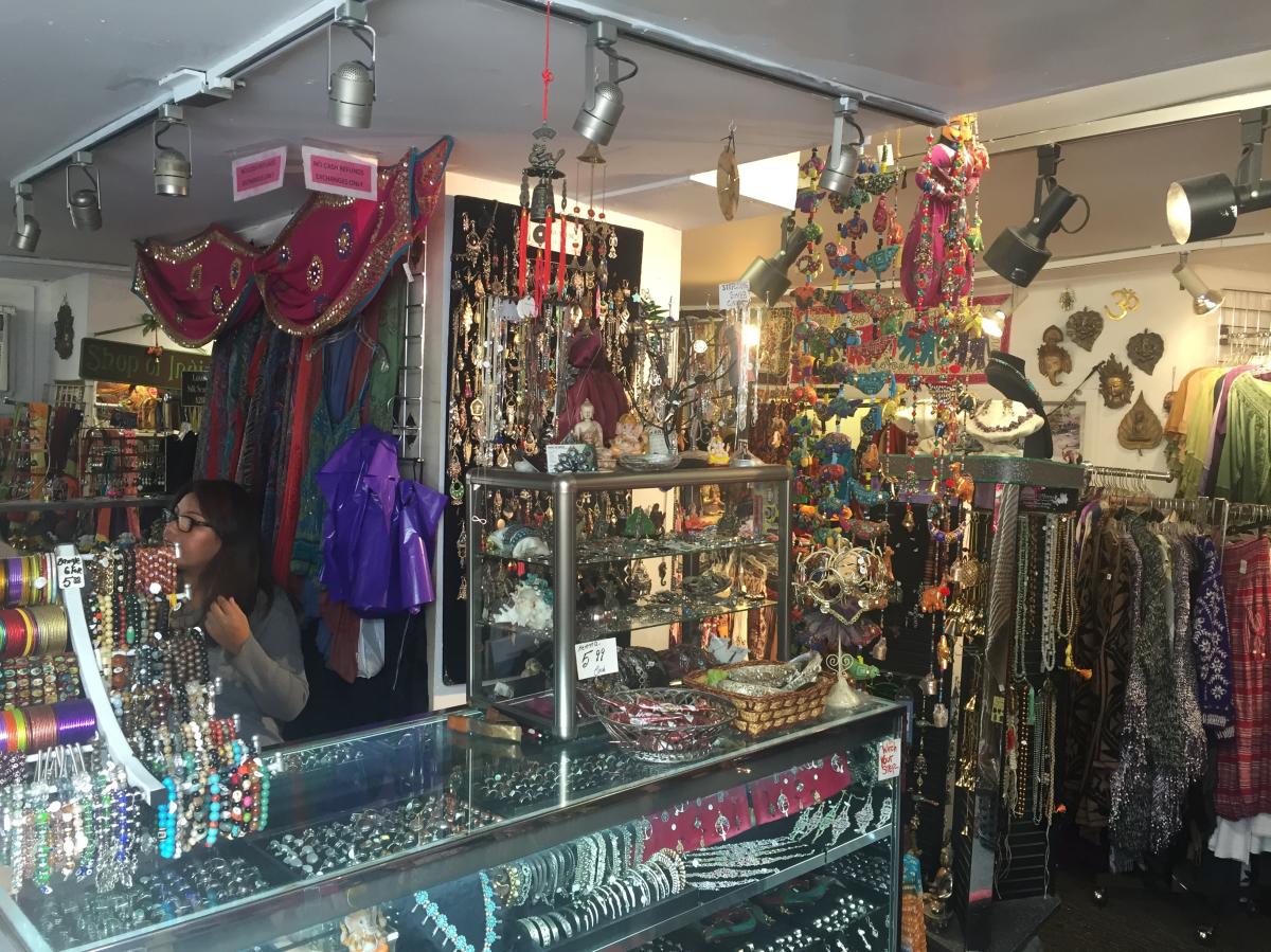 Shop of India interior