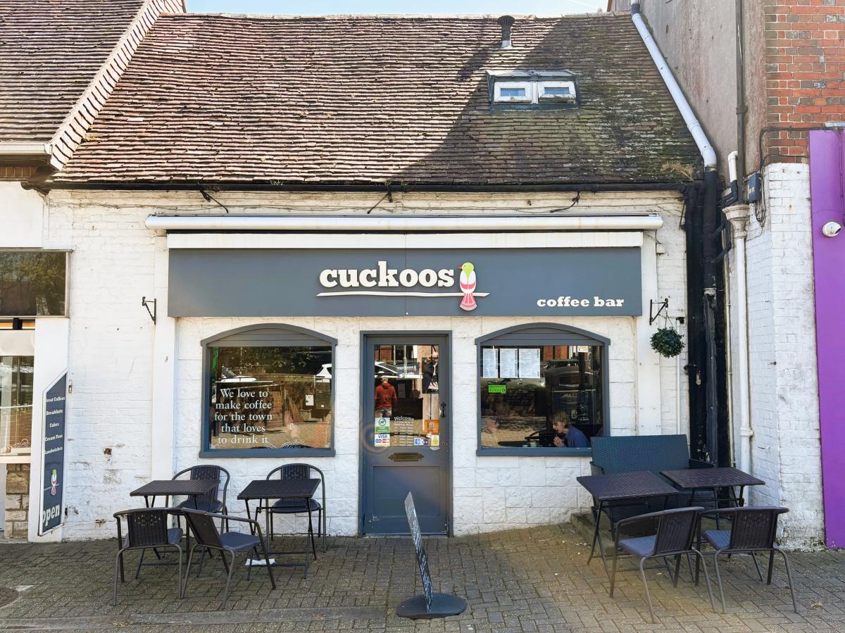 Exterior of Cuckoos Coffee Shop