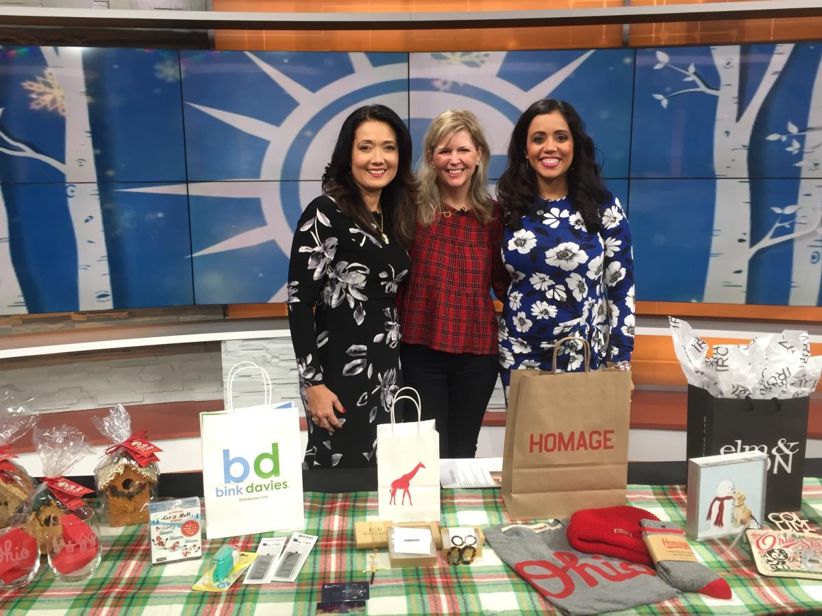 Easton's Jen Peterson films a holiday gifting segment at ABC6