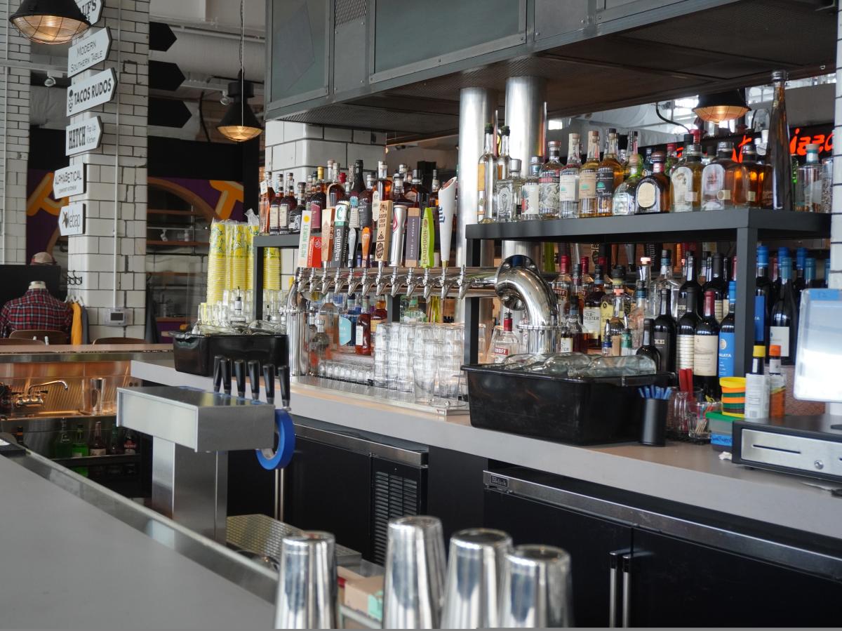 Bar at Budd Dairy Food Hall