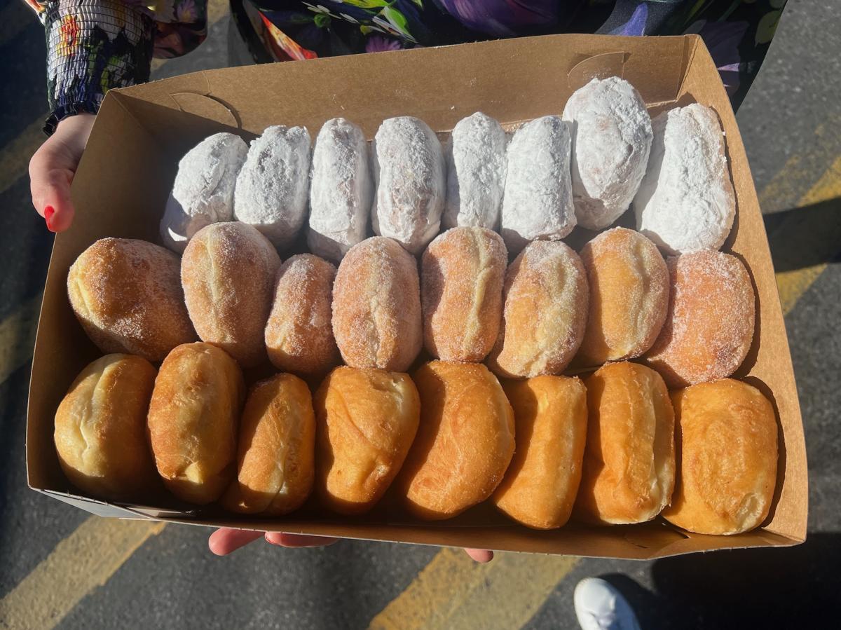Fastnacht donuts from Mary Ann Donut Kitchen in Allentown, PA