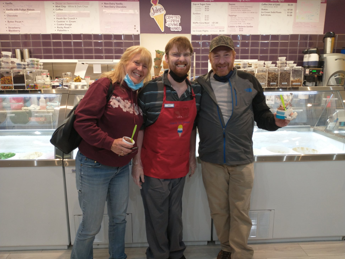 Jake's Ice Cream - Jake (center) - Falls Church - RVE - LoveShare