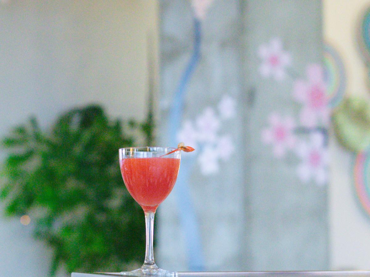 Cherry Blossom cocktail.