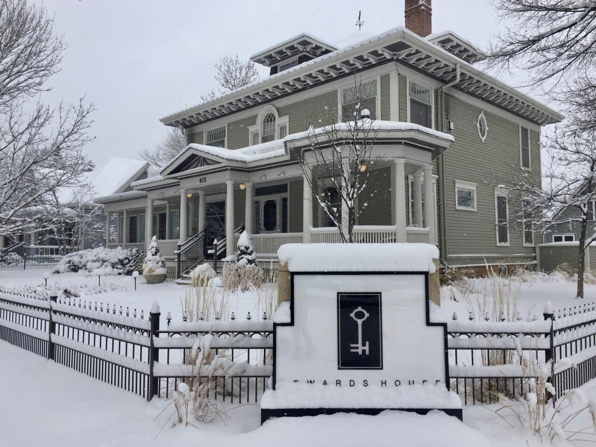 Edwards House Winter