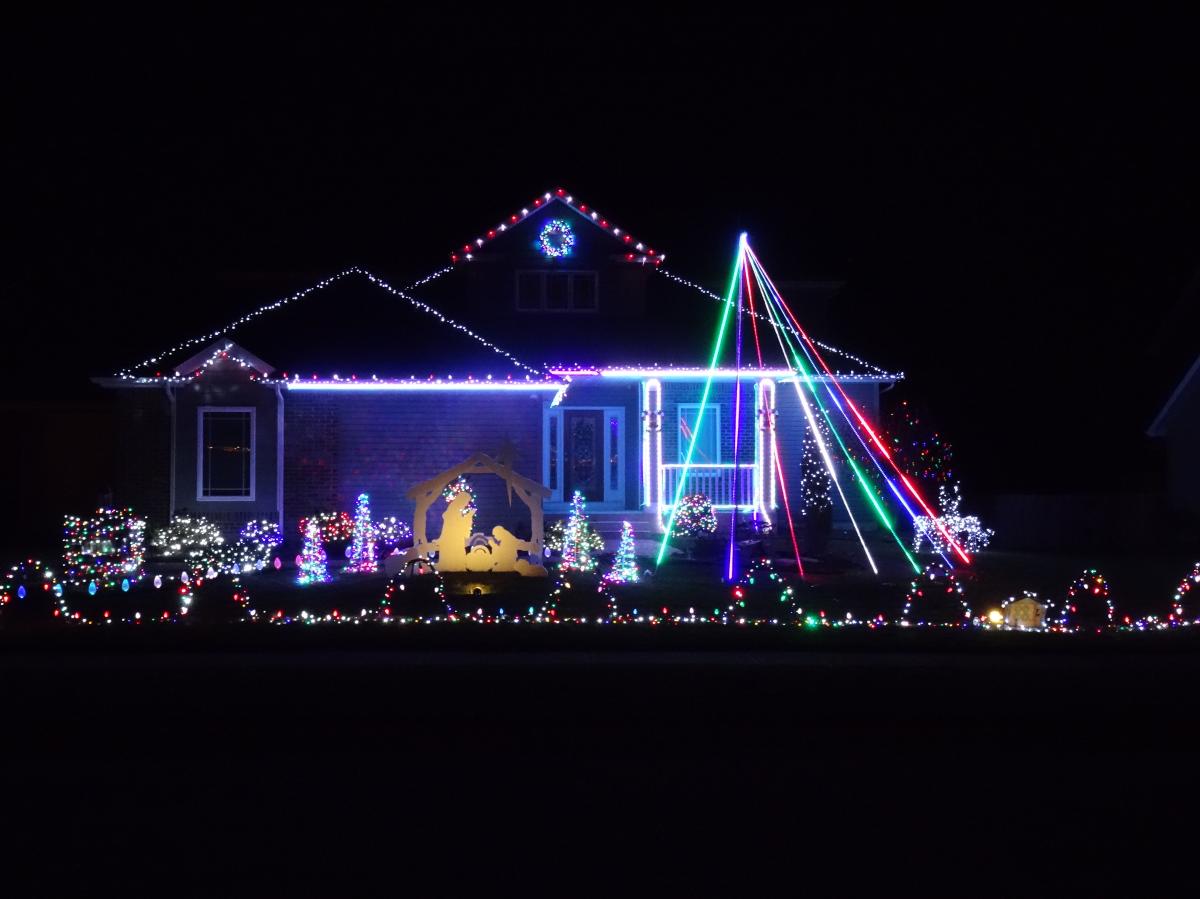 1312 Monte Carlo Drive - melhor exibição de luzes de Natal-Norte