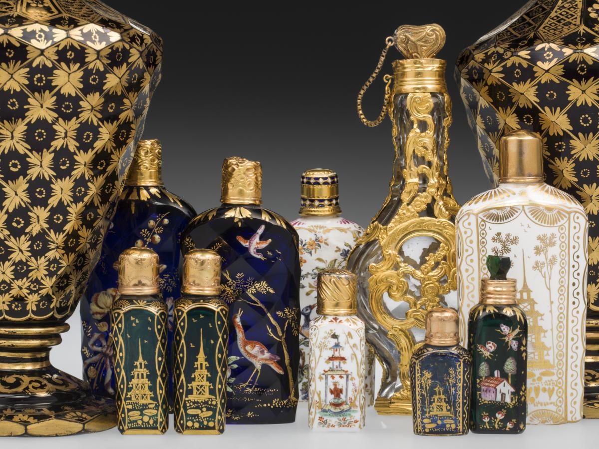 Scent flasks. England, 1760–about 1790