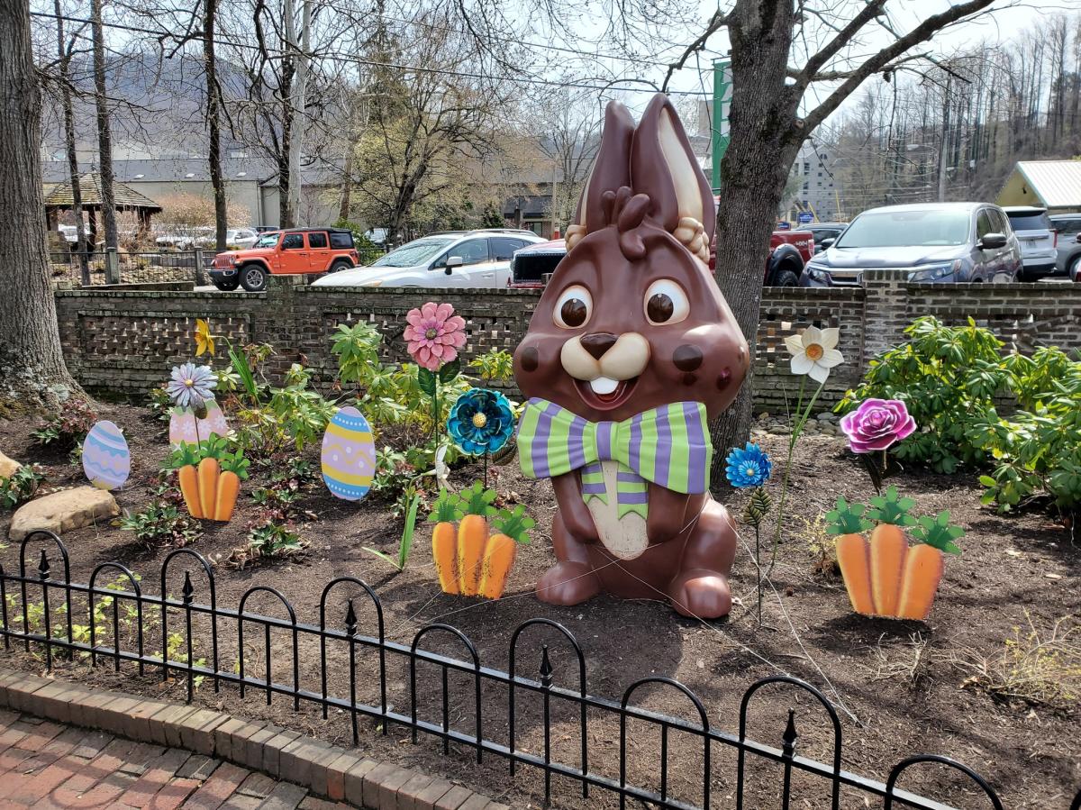 The Village Easter spring decorations