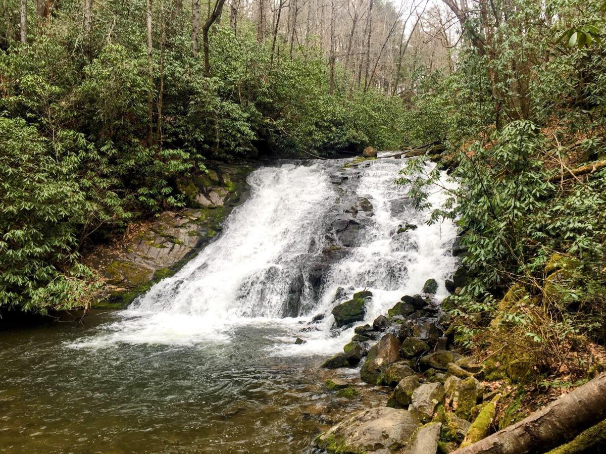 Deep Creek area - Indian Creek Falls