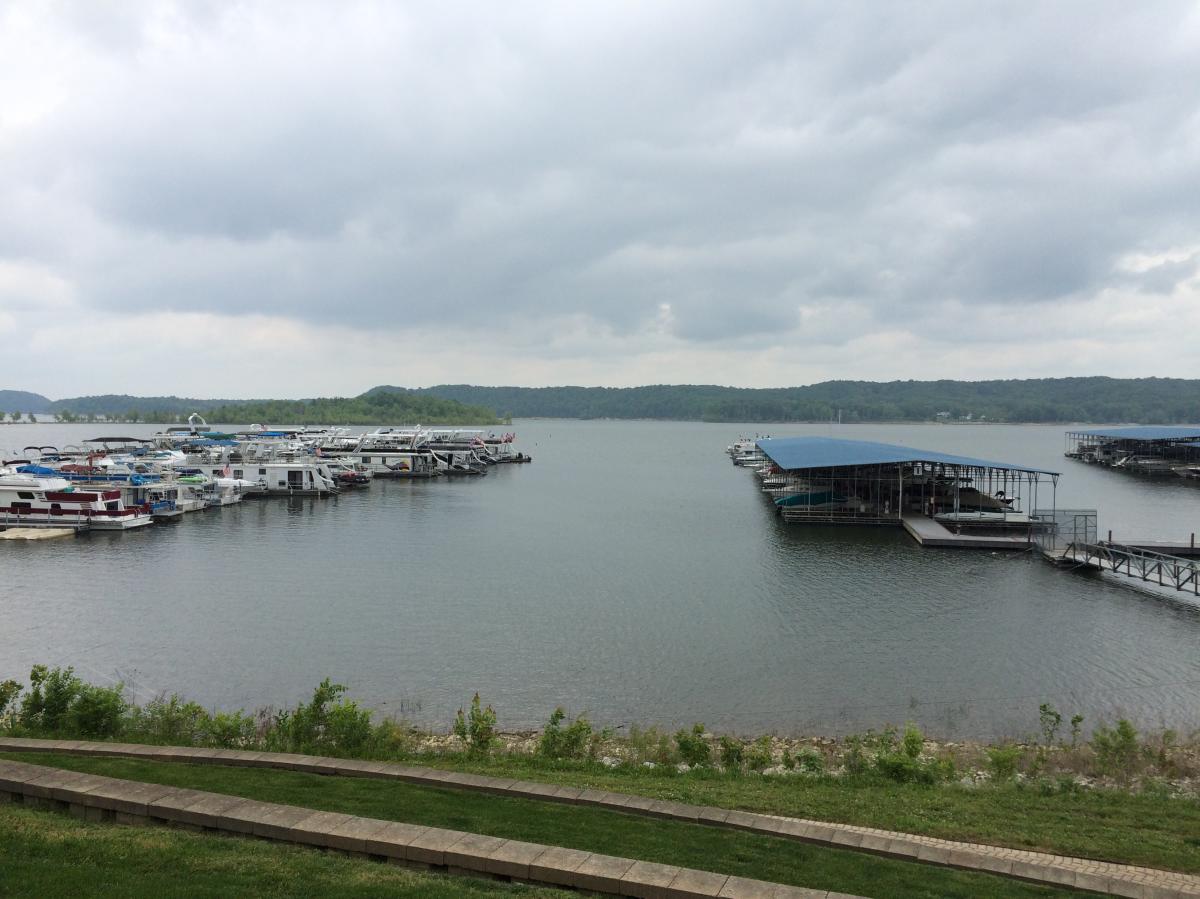 The Fourwinds Marina on Monroe Lake in Bloomington