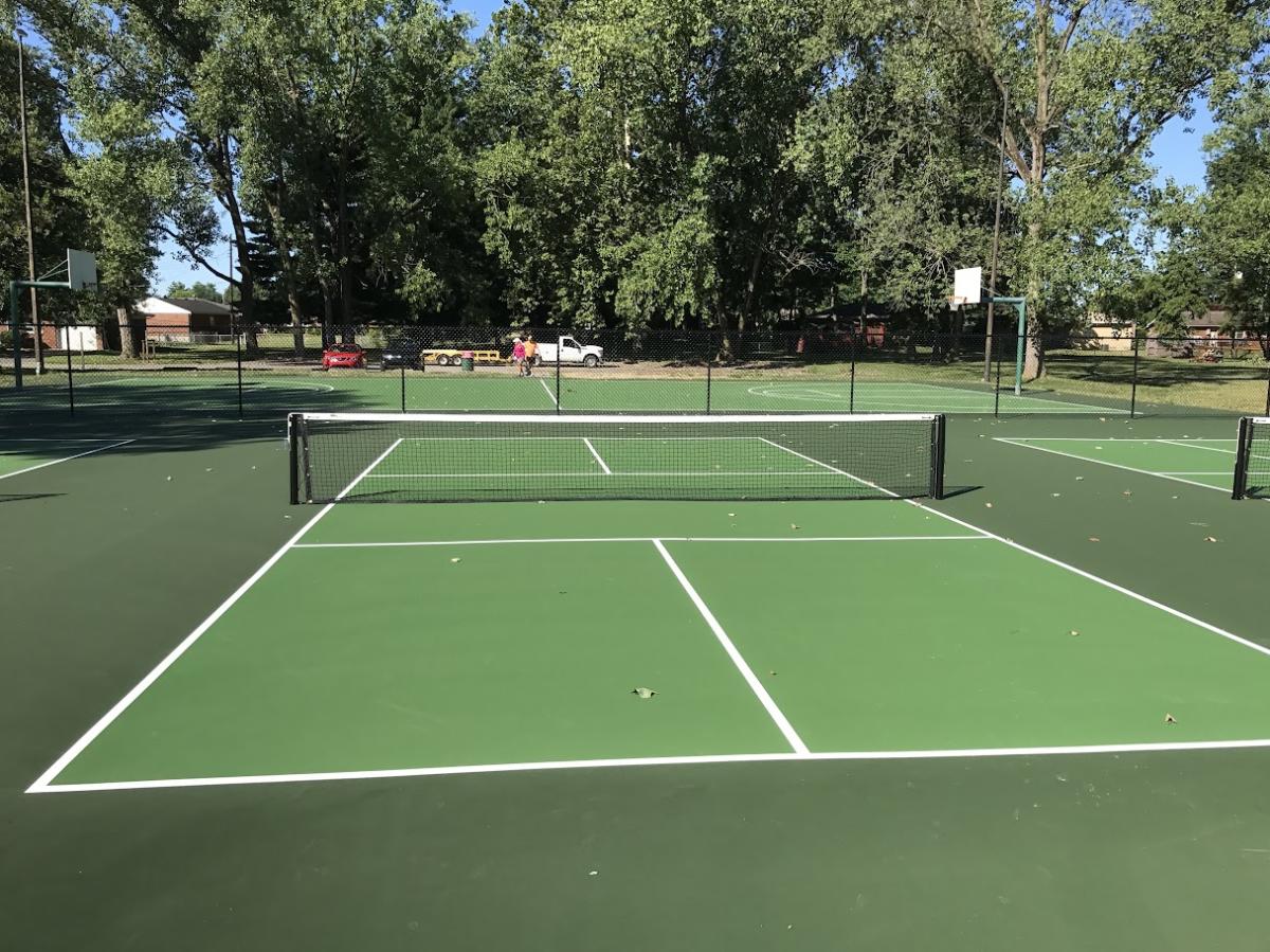 Ray Lawrence pickleball court Clarksville
