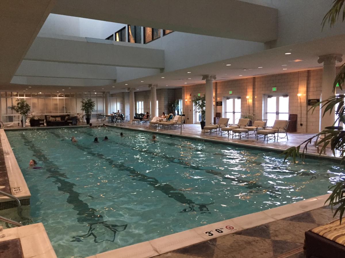 West Baden Hotel pool