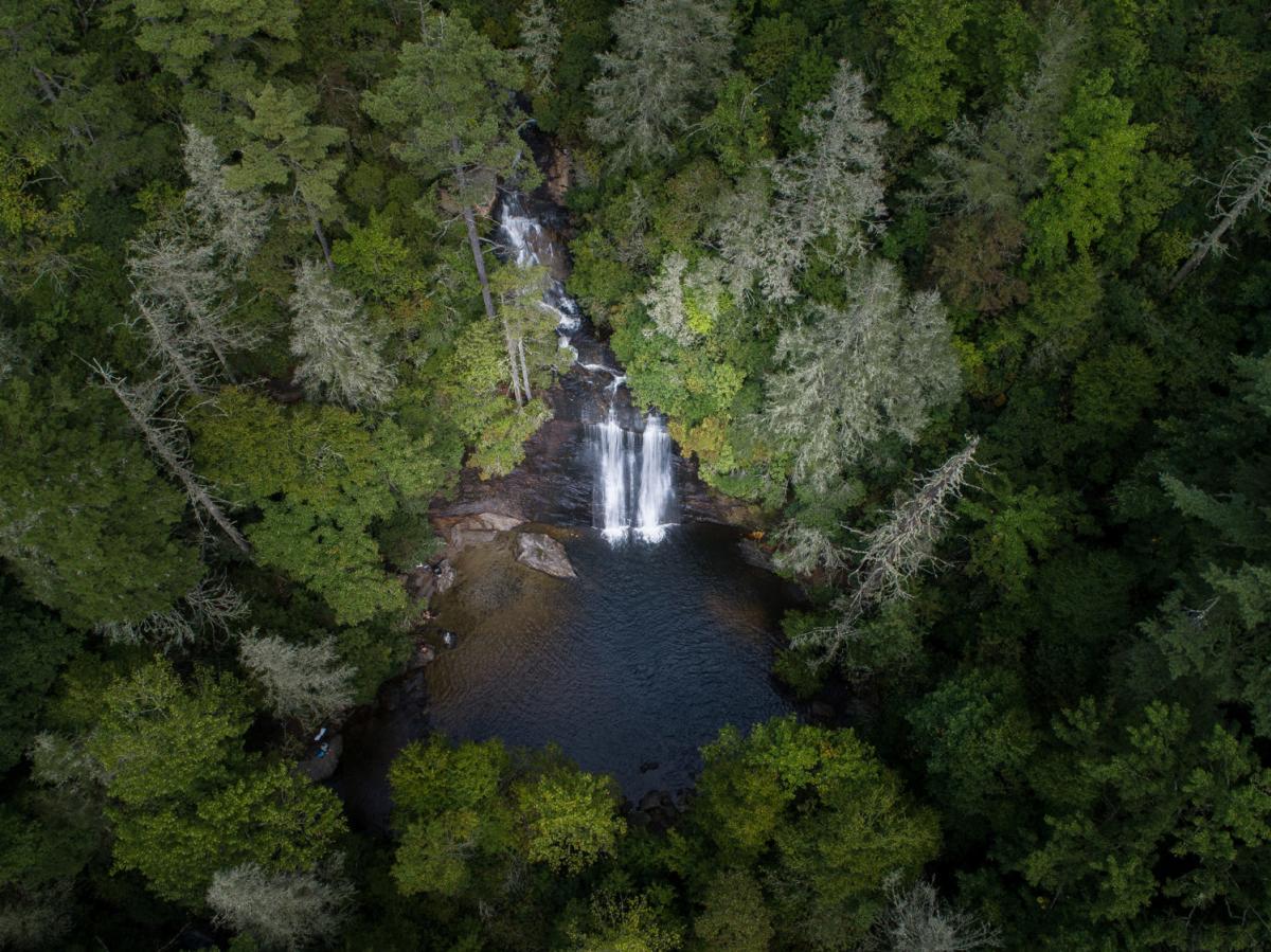 Silver Run Falls, Cashiers, NC