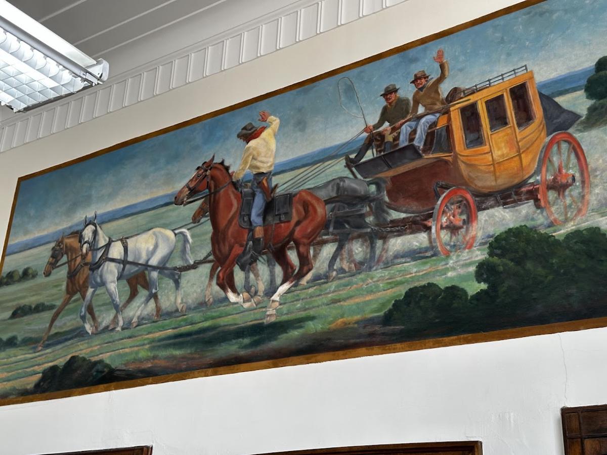 Horse and Tortoise Mural Sabetha