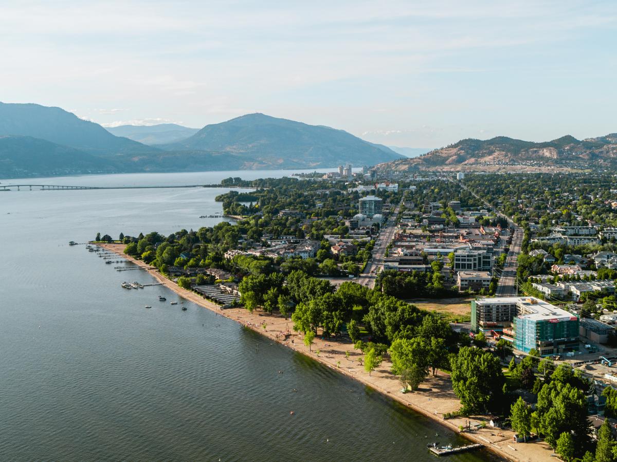 Boyce-Gyro Beach & Aerial of Kelowna