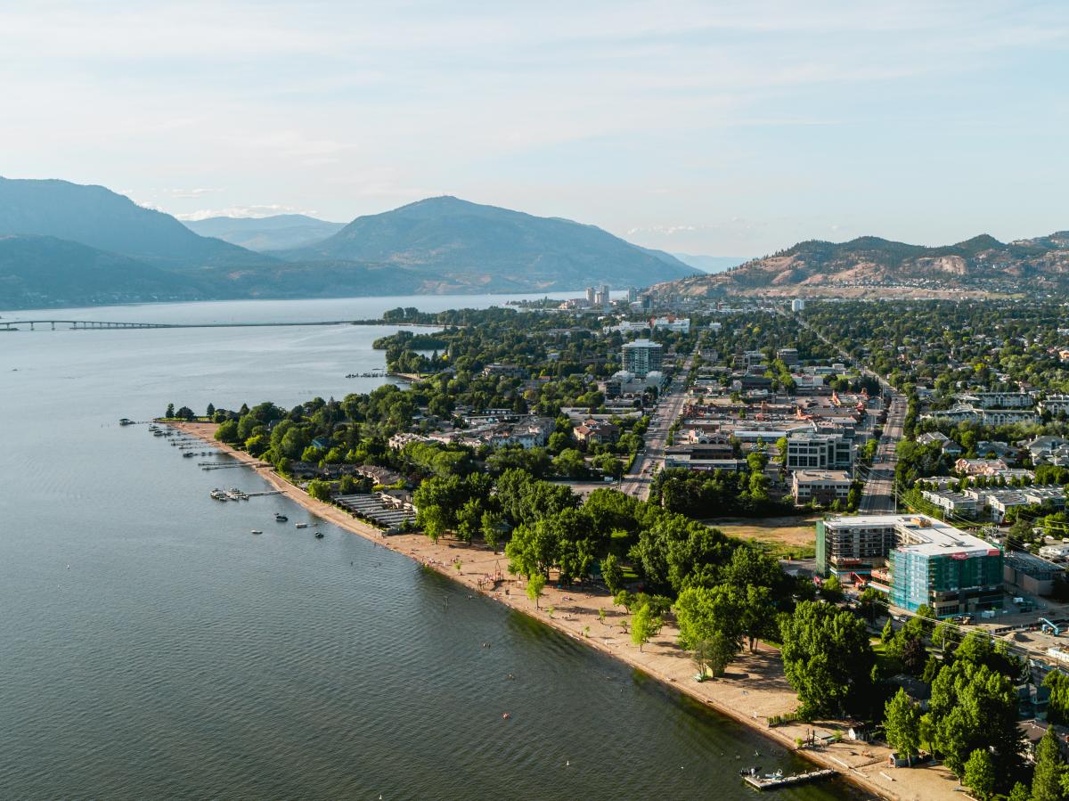 Pandosy Aerial