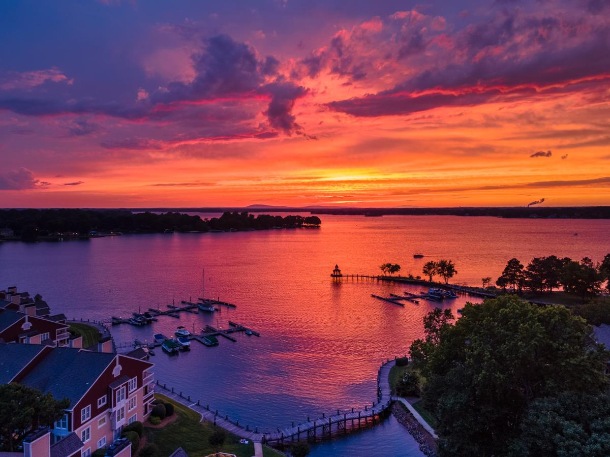 Lake At Sunset - campestre.al.gov.br