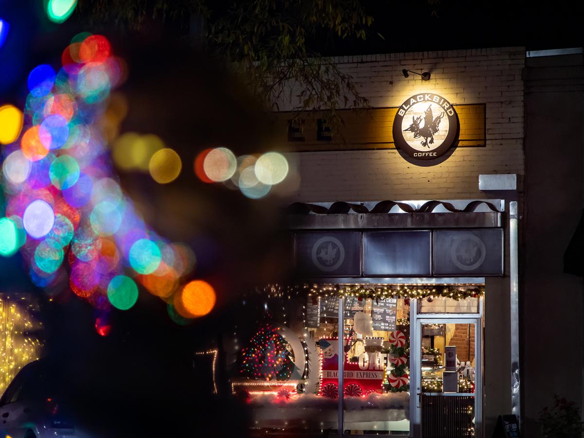 Blackbird Coffee with Lights