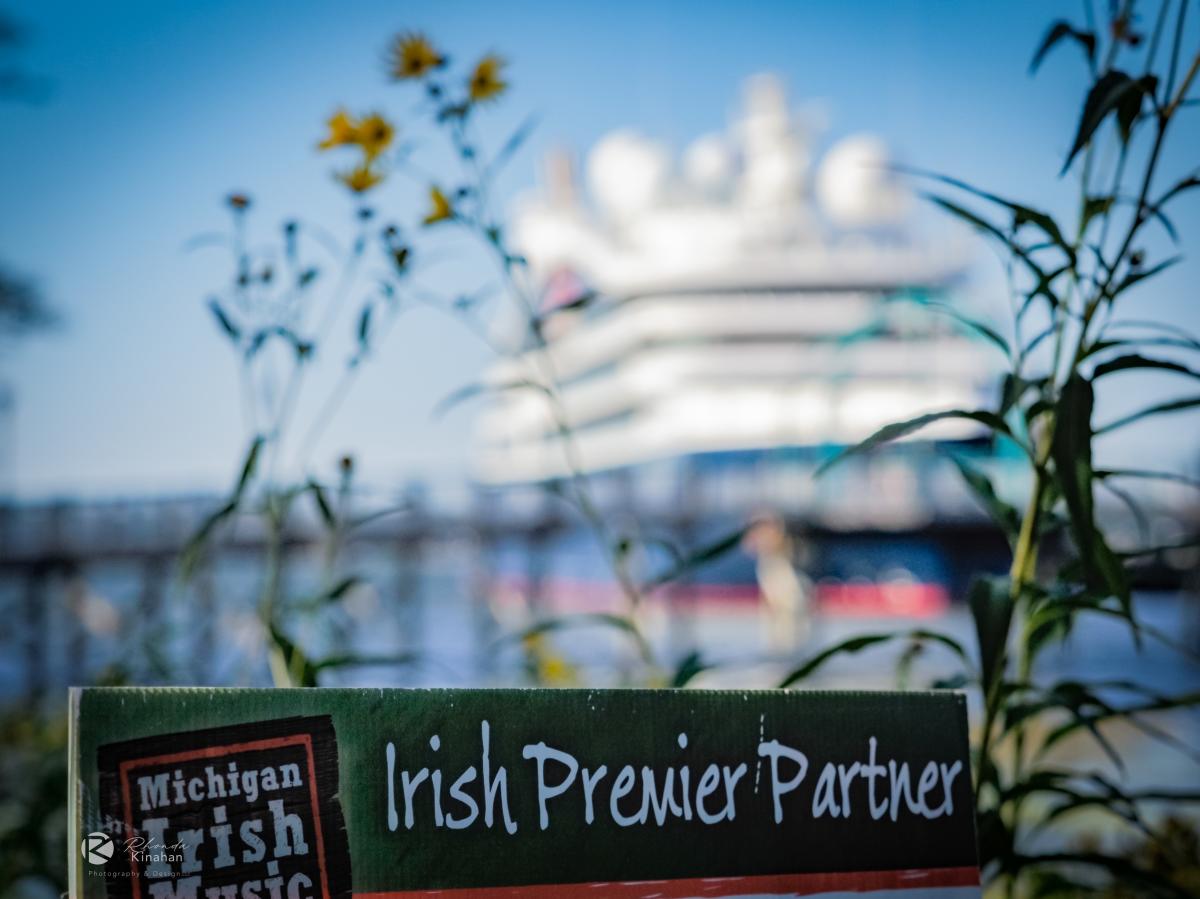 Cruise ship at Michigan Irish Music Festival