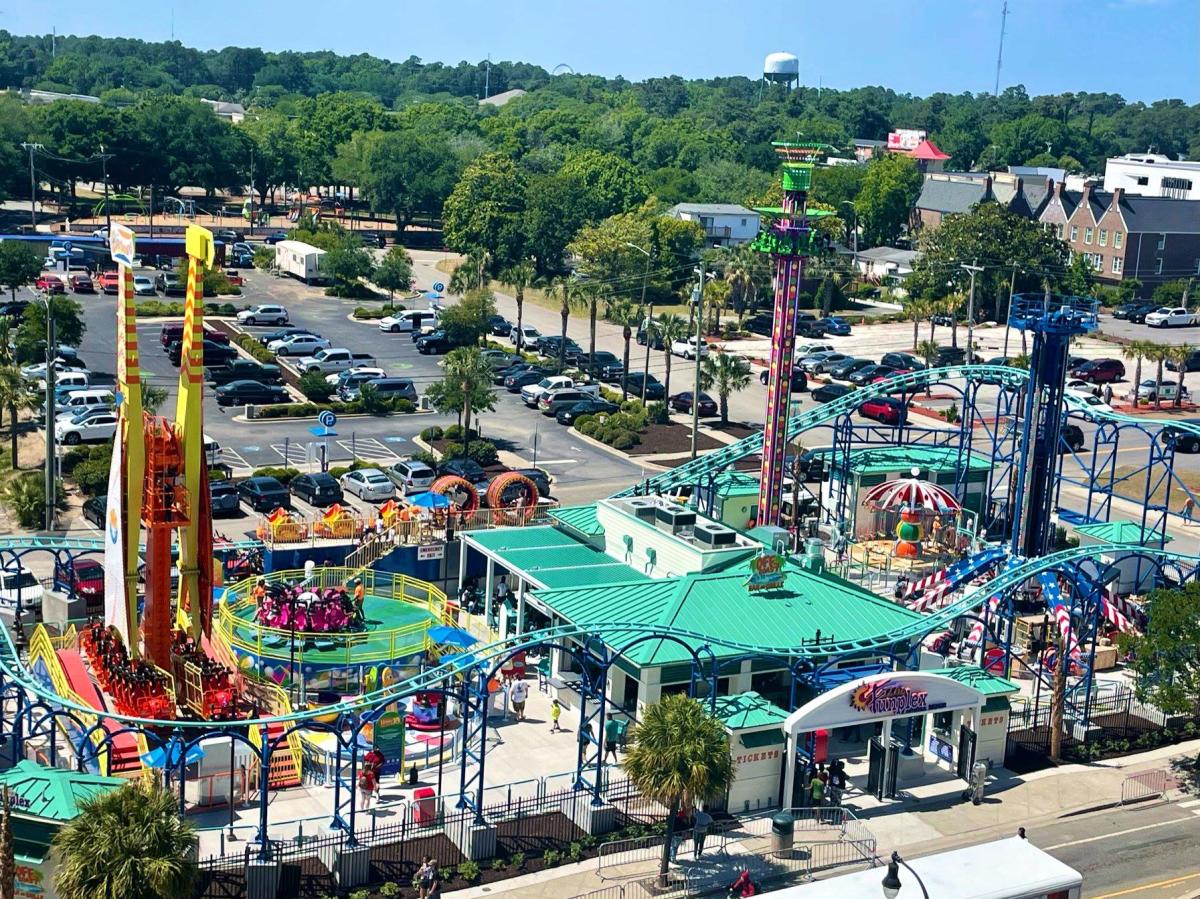 Funplex Amusement Park Aerial