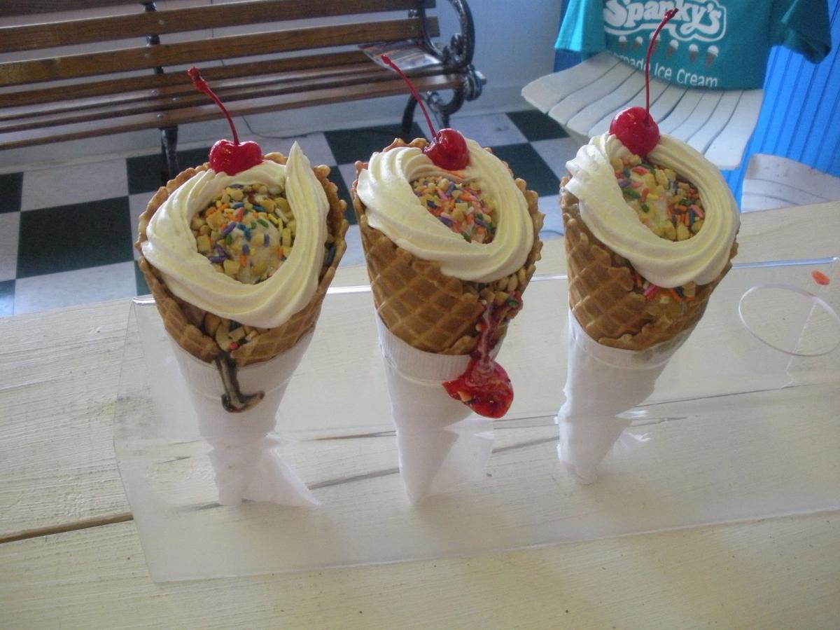 Spanky's Ice Cream Facebook