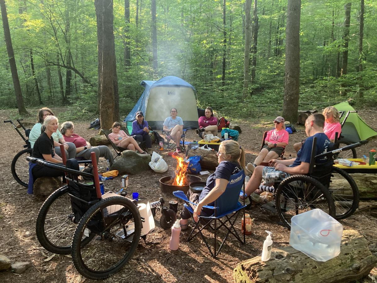 Wheelchair Accessible Hiking and Camping in the Great Smoky Mountains National Park