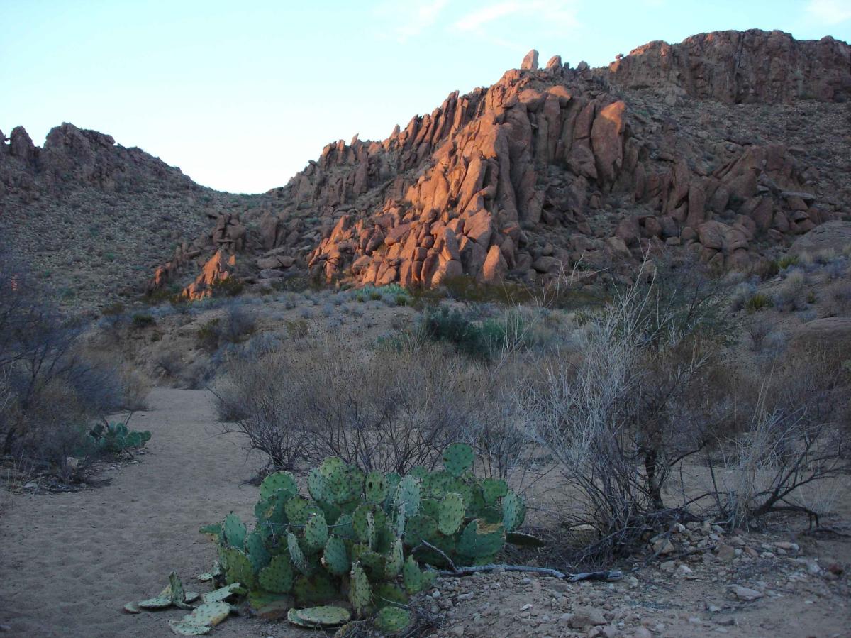 Grapevine Hills Sunset_Big Bend NP