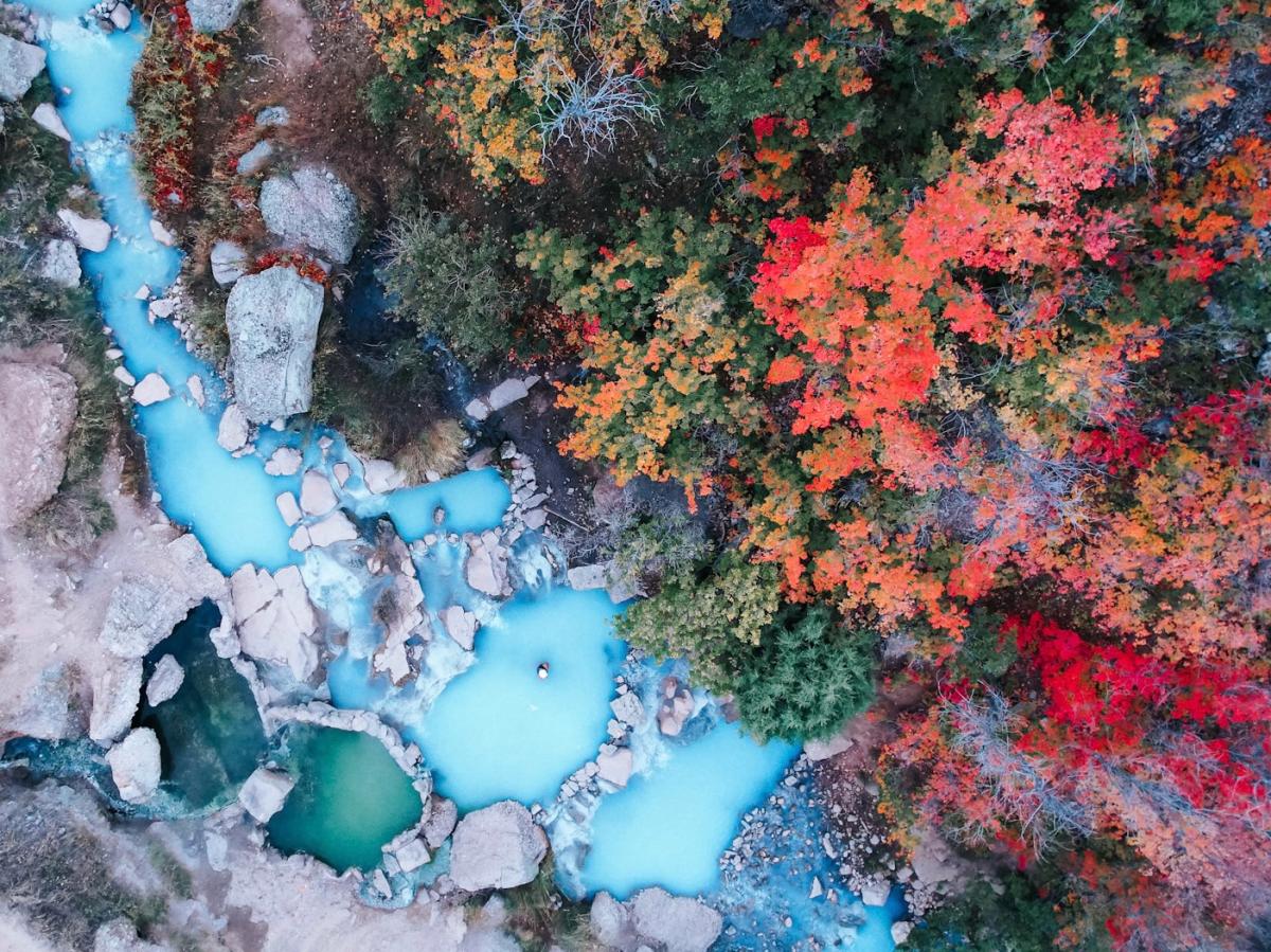 Fifth water Hot Springs Fall