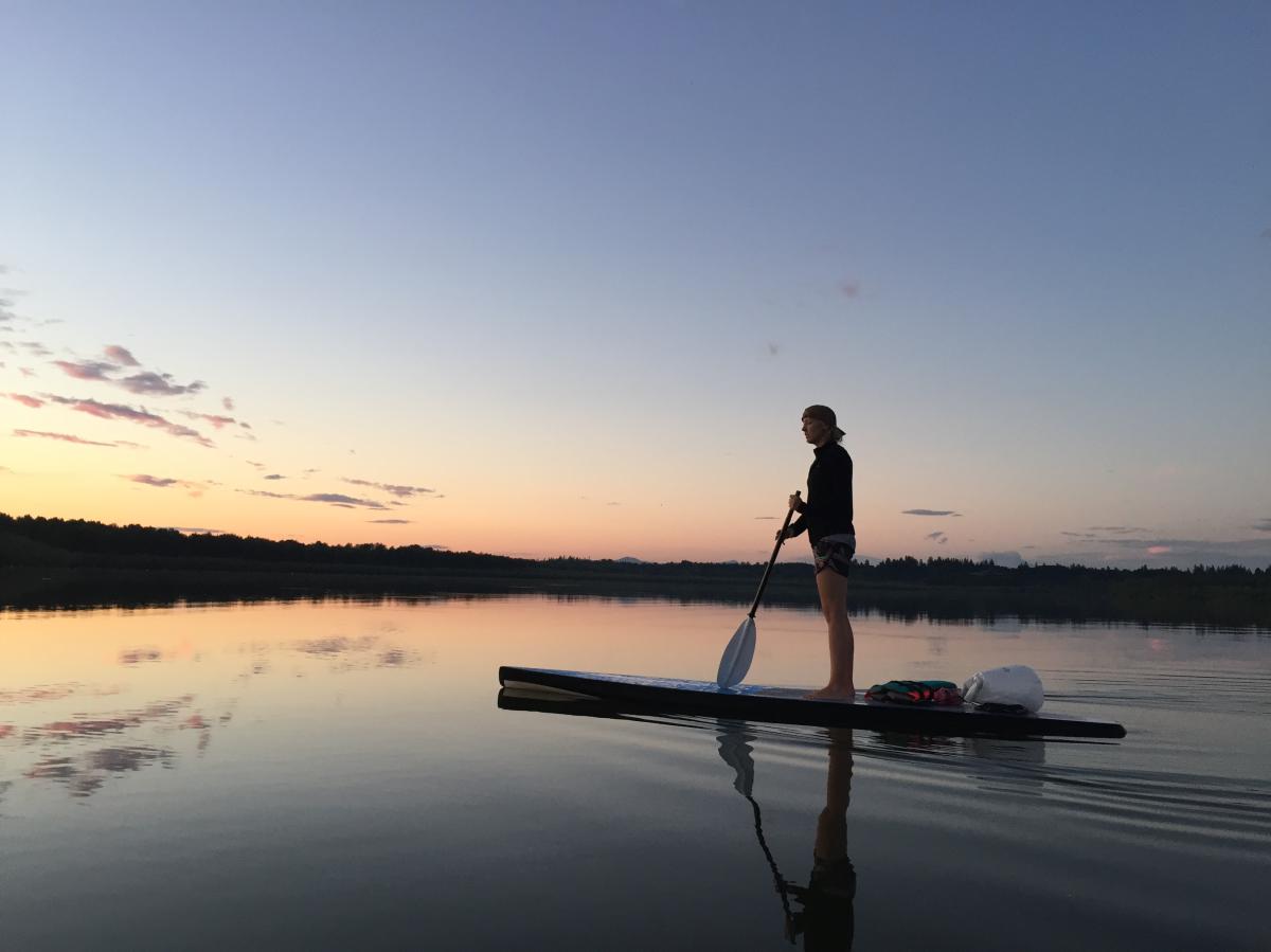 Vancouver Lake Paddleboarding