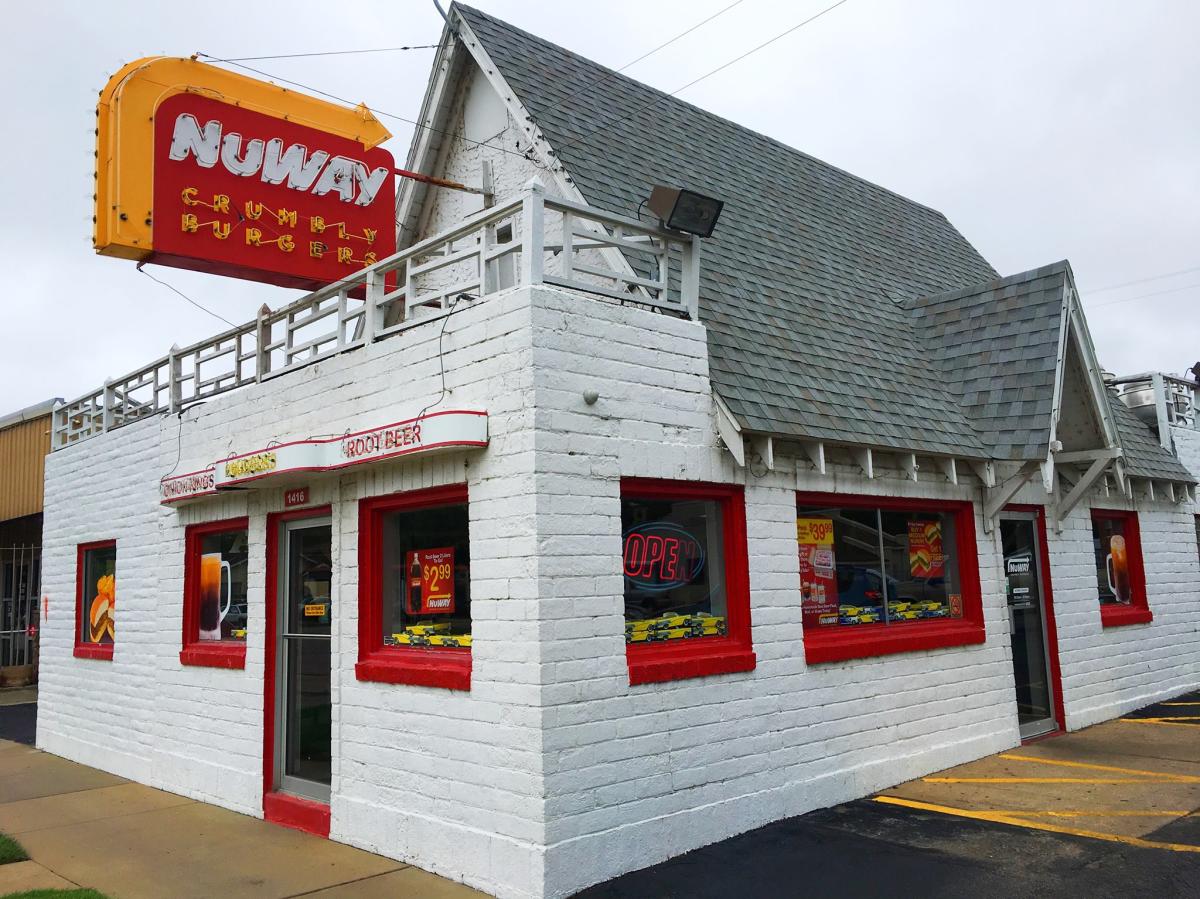 The original NuWay location is photographed on Douglas Ave