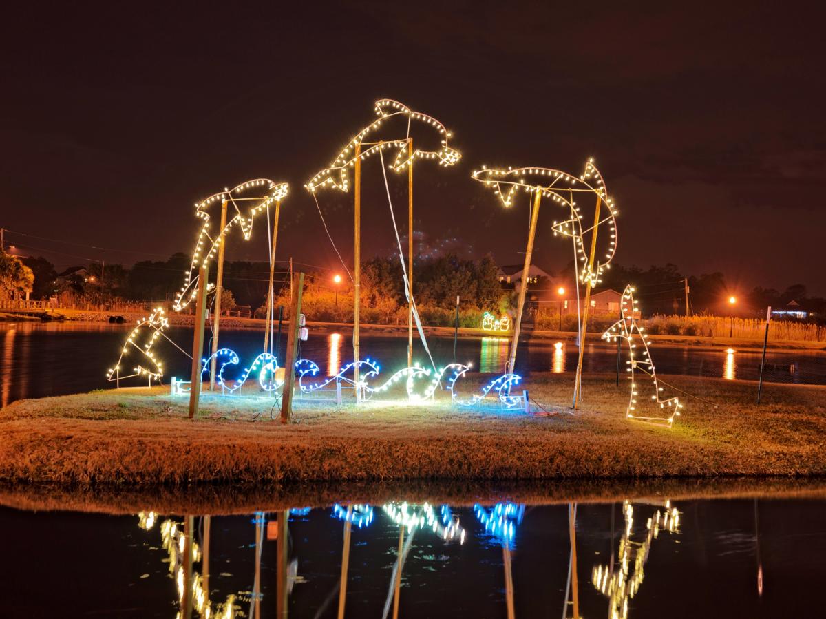 Island of Lights in Carolina Beach, North Carolina