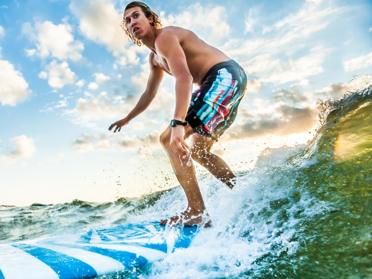 Tony Silvagni Carolina Beach Surfing