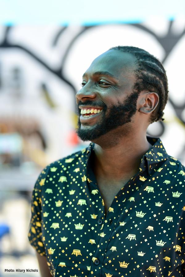 Musician Ki5 smiling